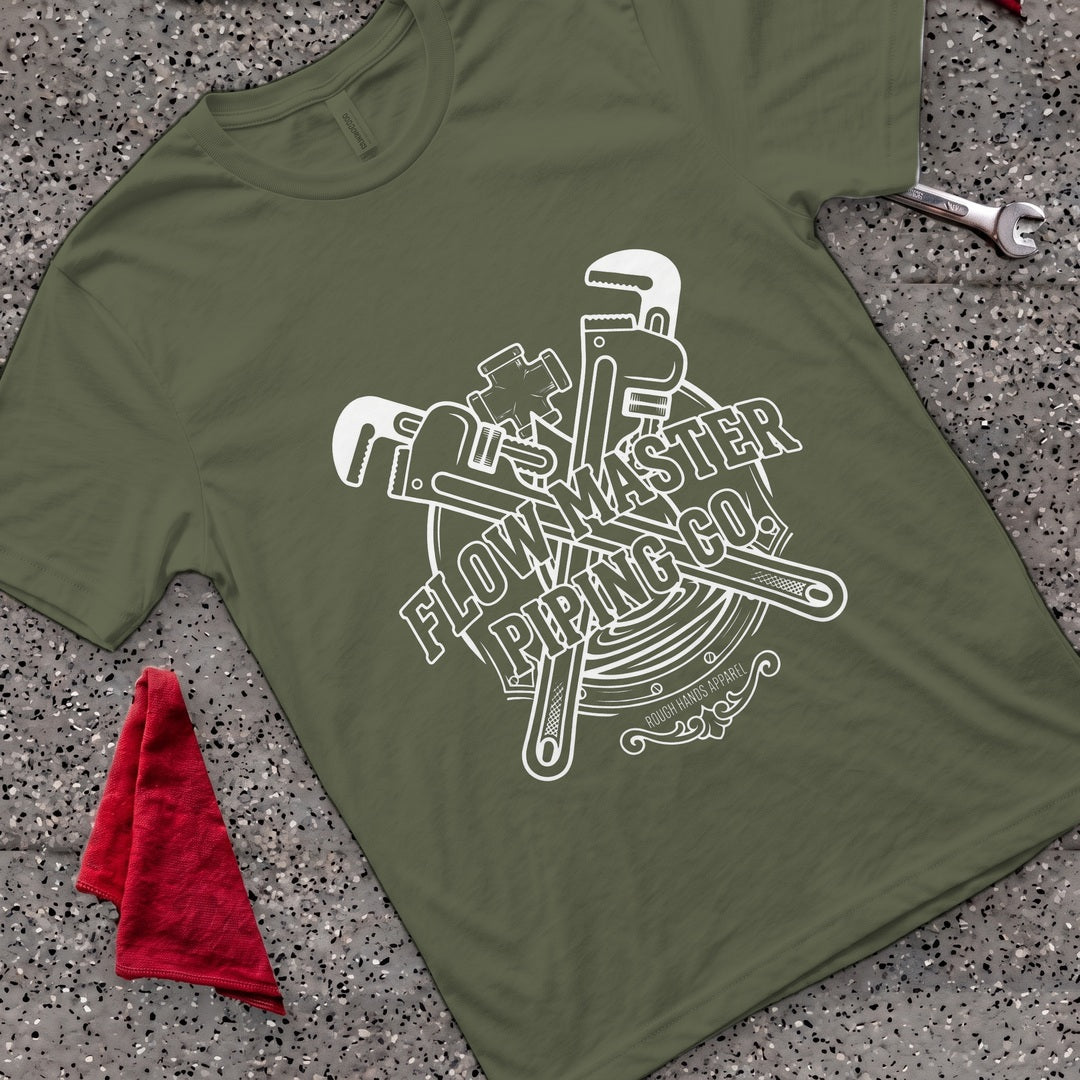 Flow Master T-Shirt - Military Green