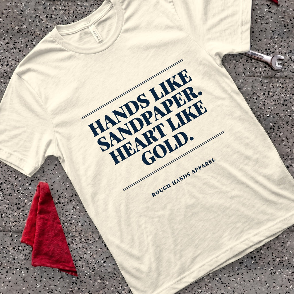 Sandpaper Hands T-Shirt - Natural