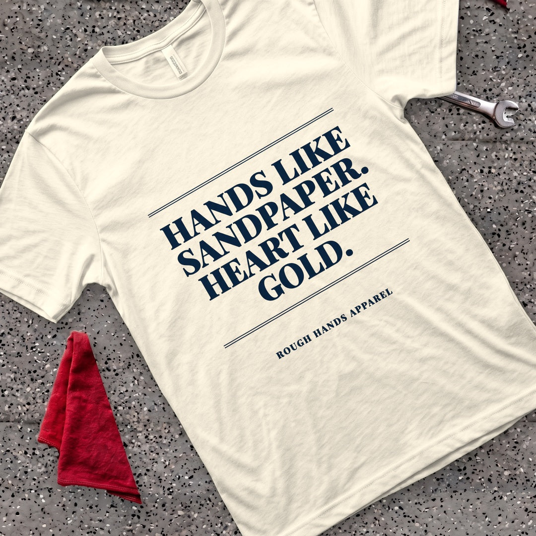 Sandpaper Hands T-Shirt - Natural