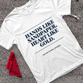 Sandpaper Hands T-Shirt - White