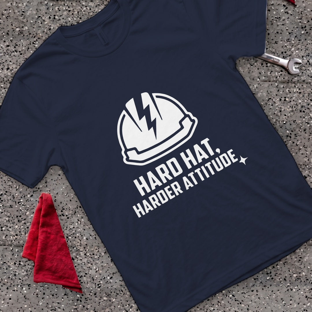 Harder Attitude T-Shirt - Navy