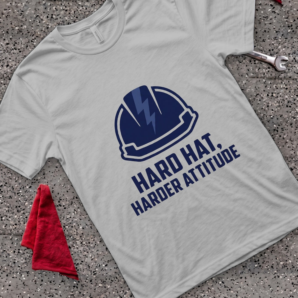 Harder Attitude T-Shirt - Sport Grey