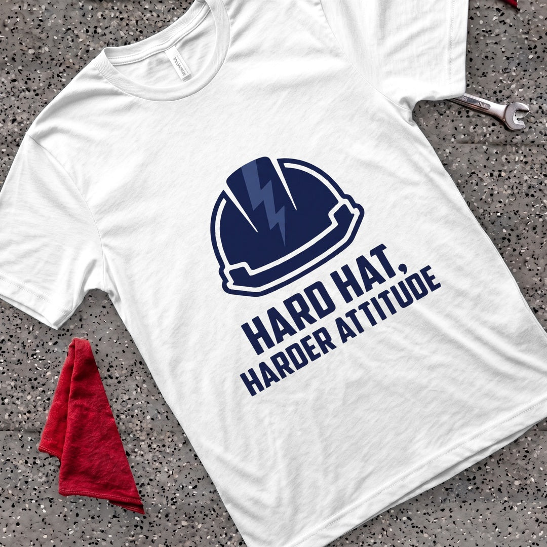 Harder Attitude T-Shirt - White