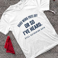 Hard Work Pays T-Shirt - White