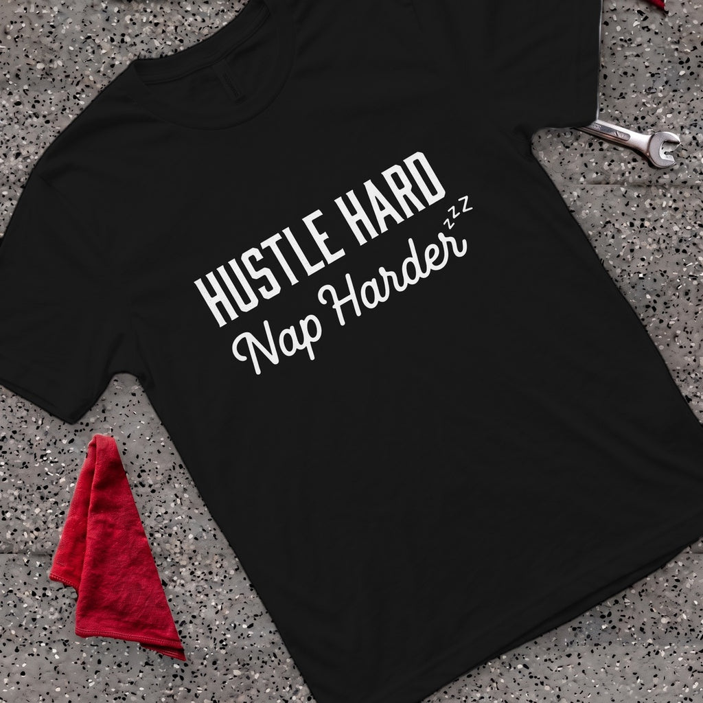 Nap Harder T-Shirt - Black