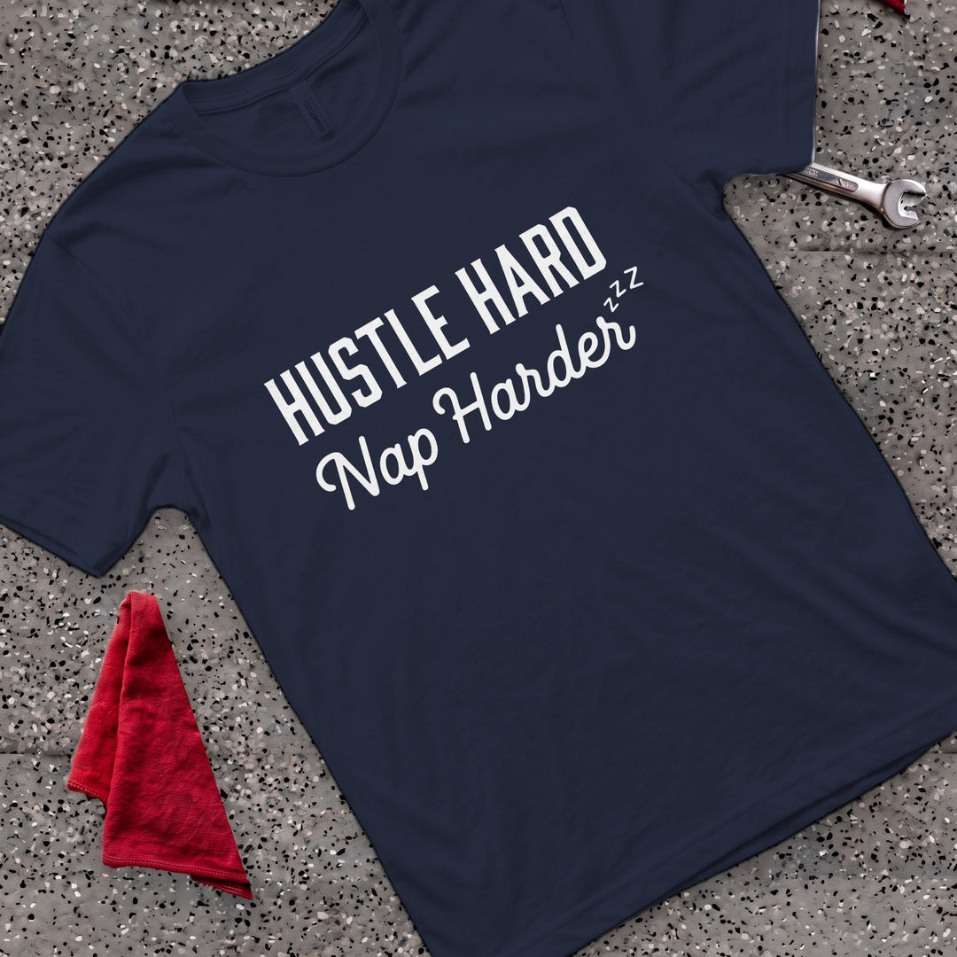 Nap Harder T-Shirt - Navy