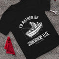 Fishing Probably T-Shirt - Black