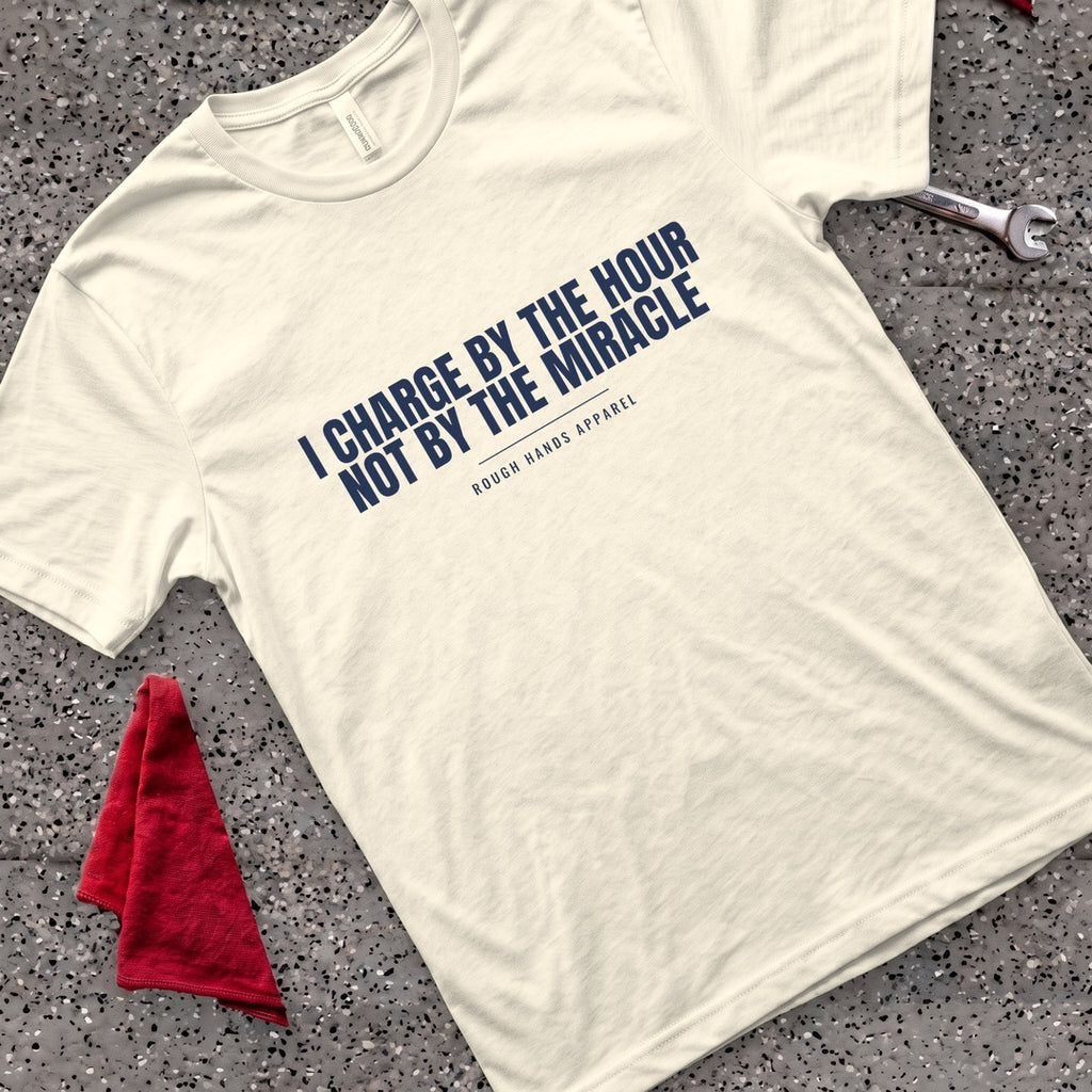 Hour Not Miracle T-Shirt - Natural