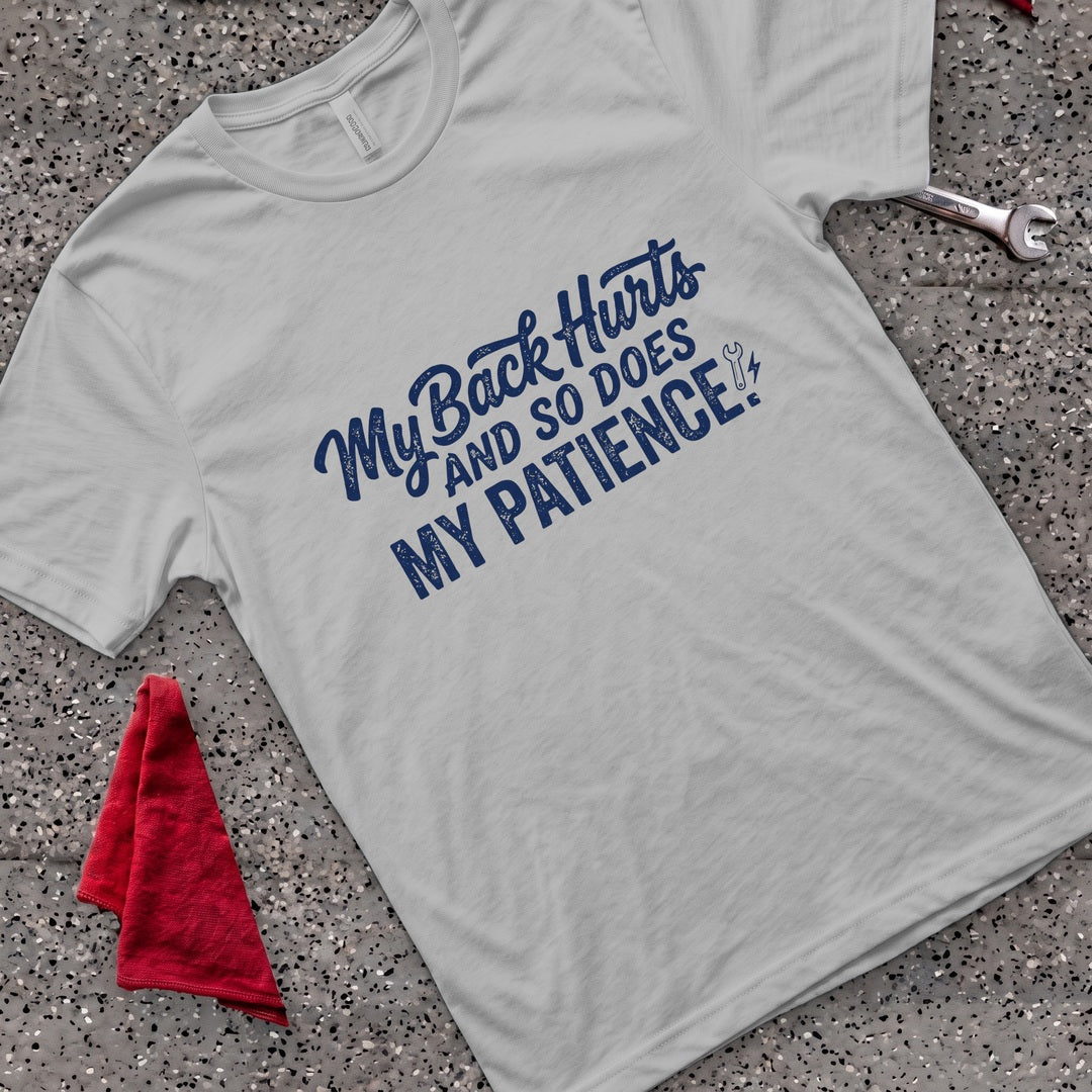 My Back Hurts T-Shirt - Sport Grey