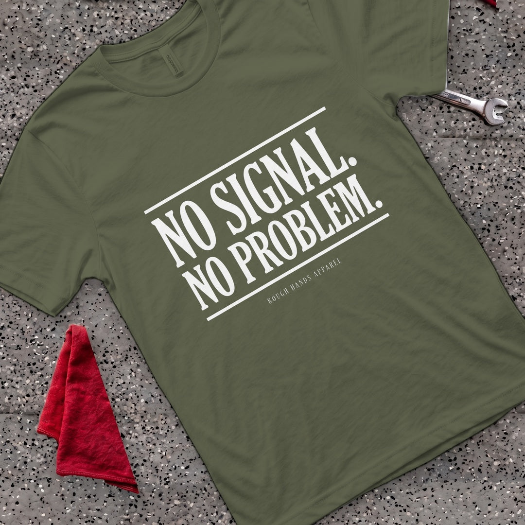 Signal Problem T-Shirt - Military Green