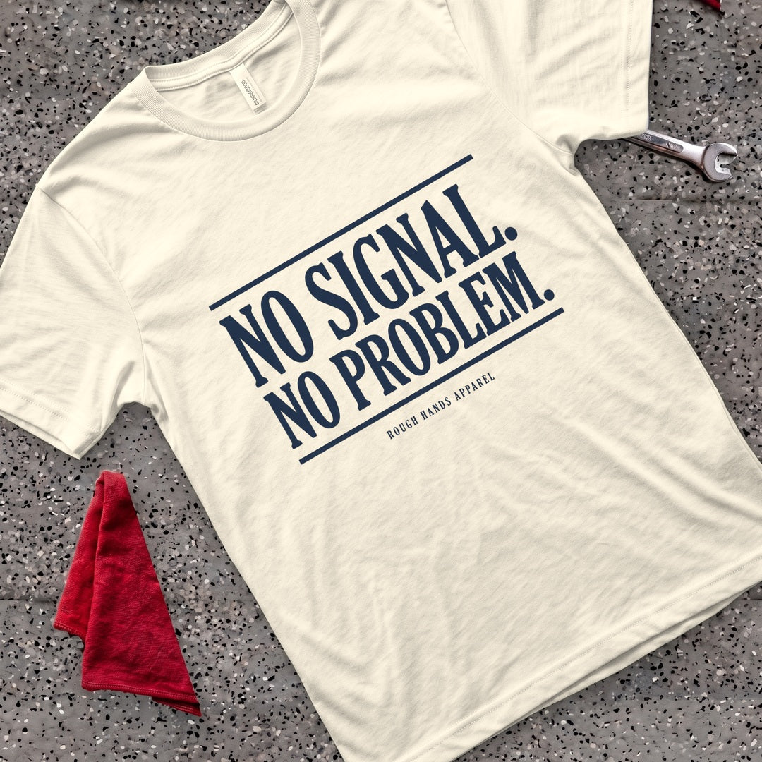 Signal Problem T-Shirt - Natural