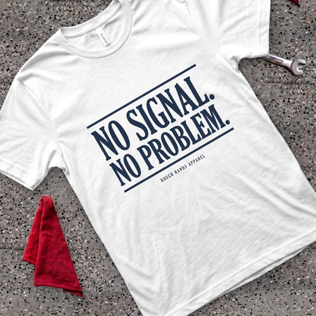 Signal Problem T-Shirt - White