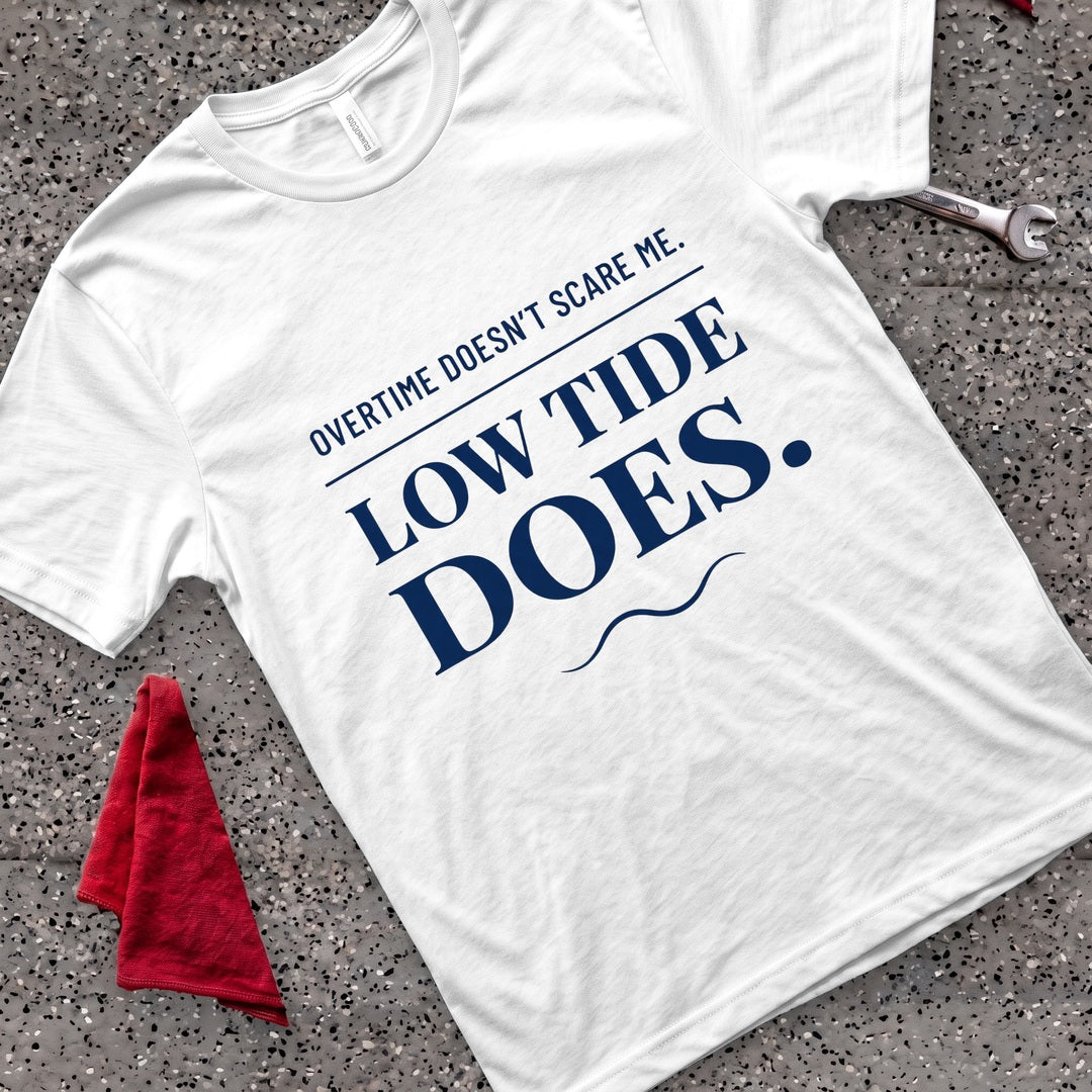 Low Tide Does T-Shirt - White