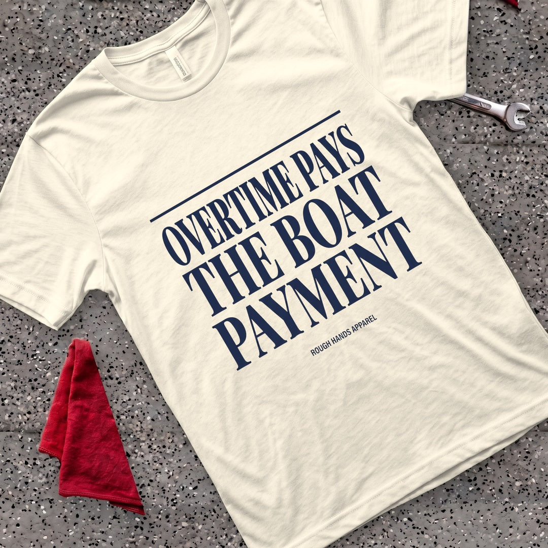 Overtime Pays T-Shirt - Natural