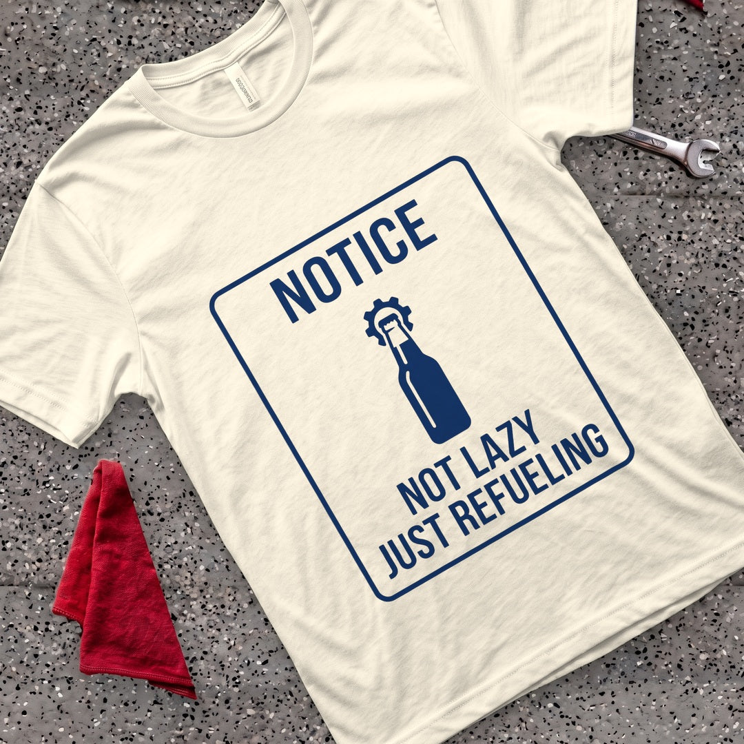 Refueling T-Shirt - Natural