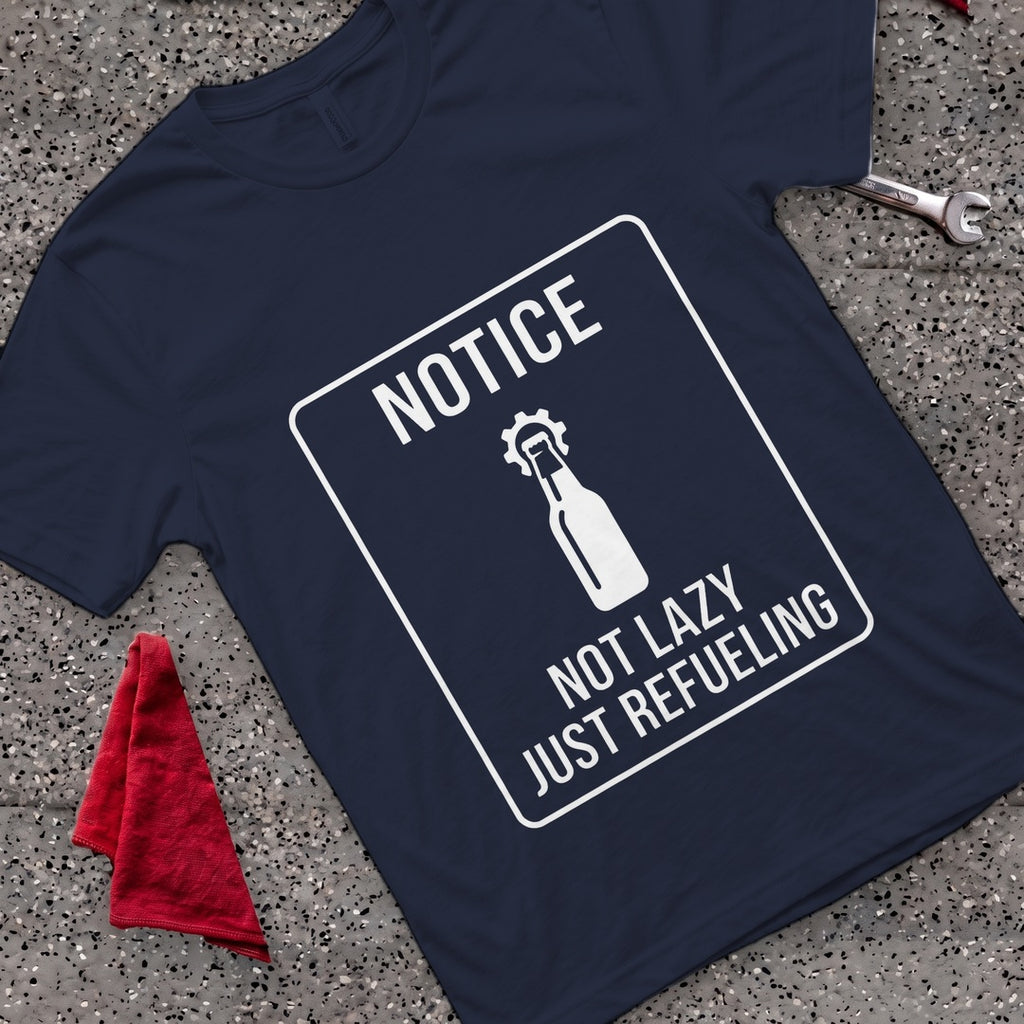 Refueling T-Shirt - Navy