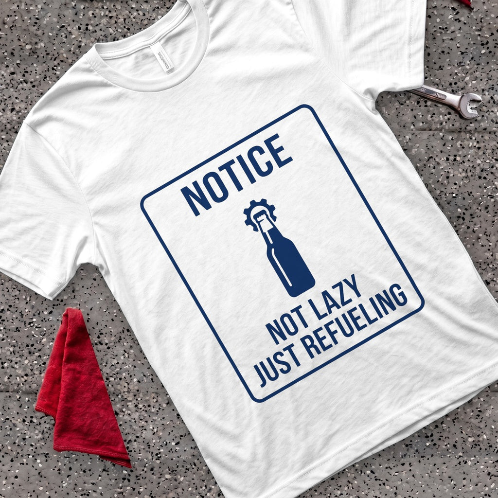 Refueling T-Shirt - White