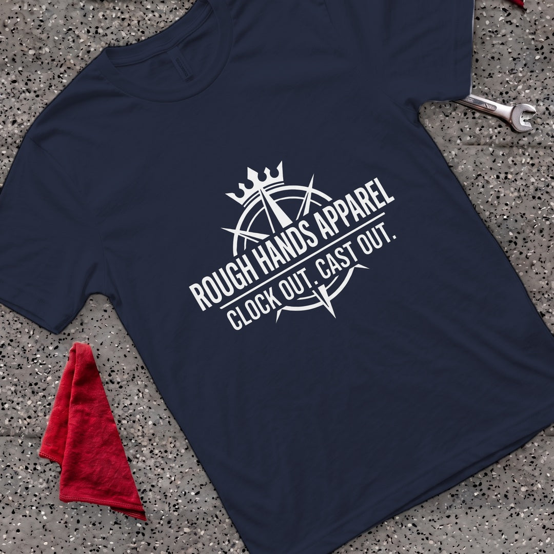 Cast Off T-Shirt - Navy