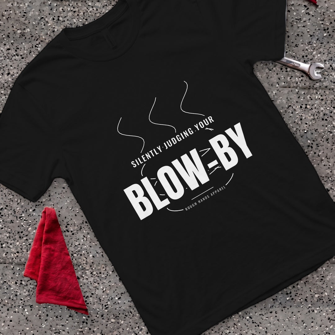 Silently Judging Blow-By T-Shirt - Black