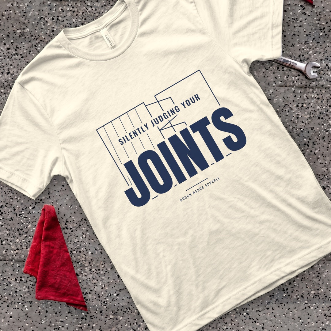 Silently Judging Joints T-Shirt - Natural