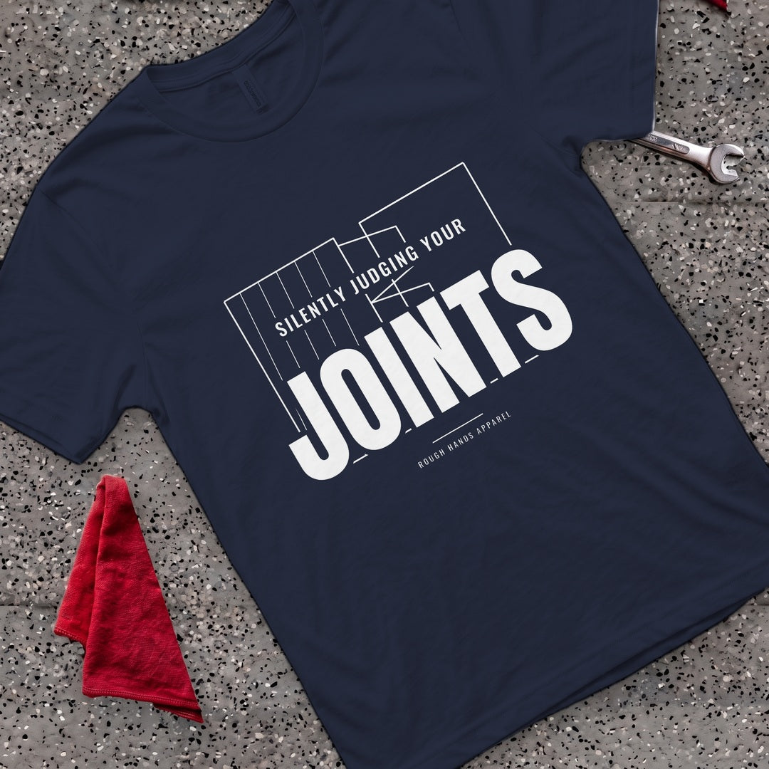 Silently Judging Joints T-Shirt - Navy