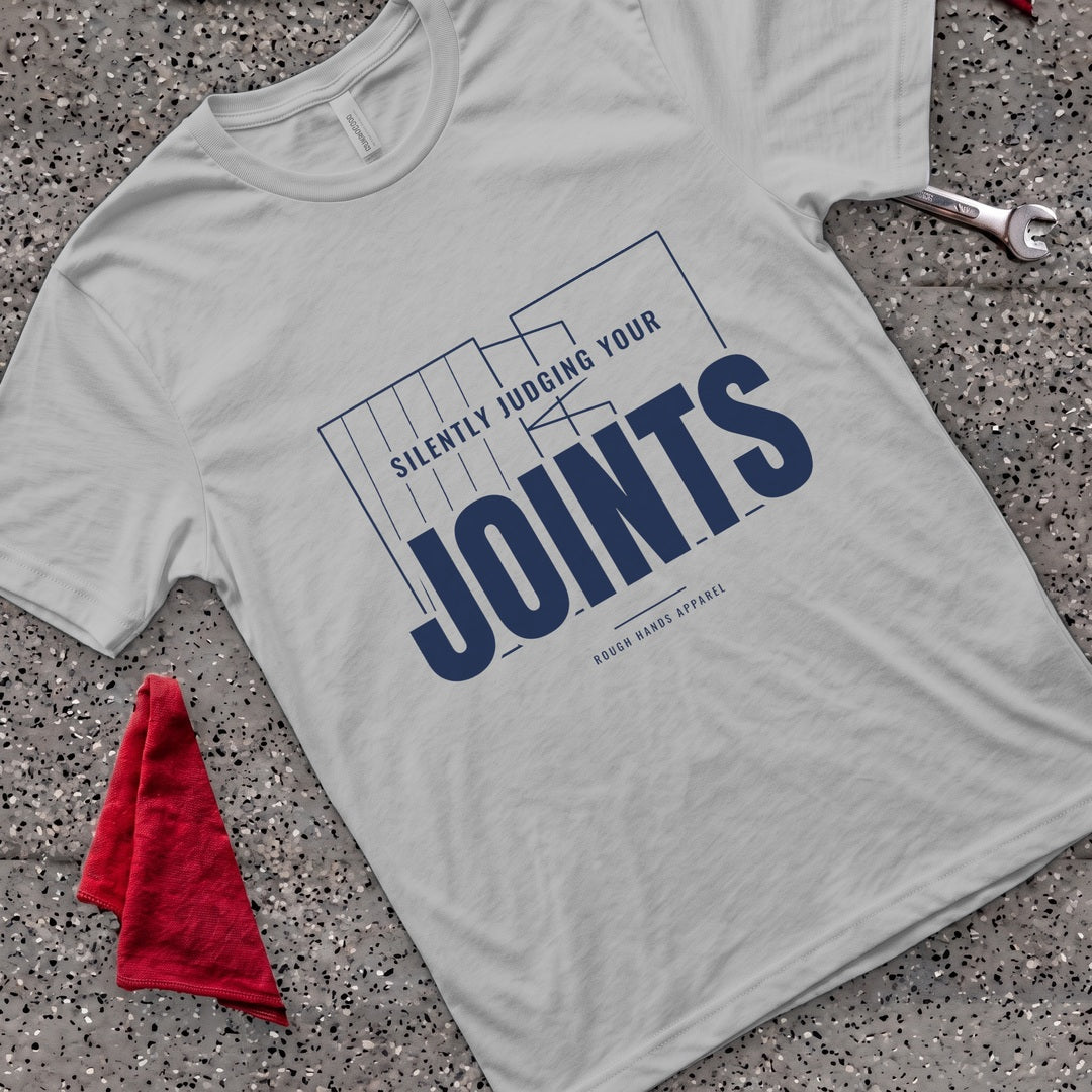 Silently Judging Joints T-Shirt - Sport Grey