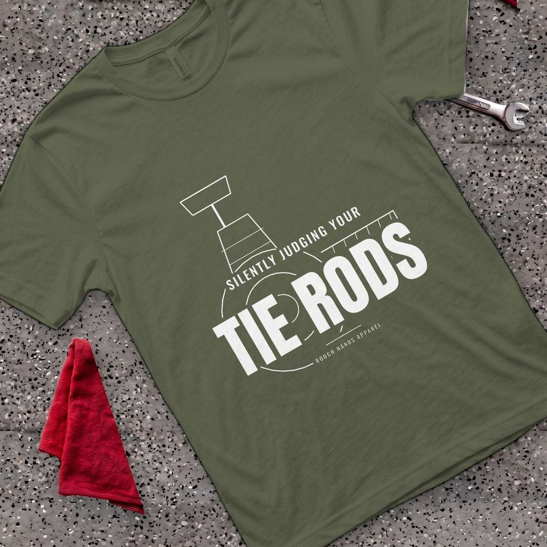 Judging Tie Rods T-Shirt - Military Green