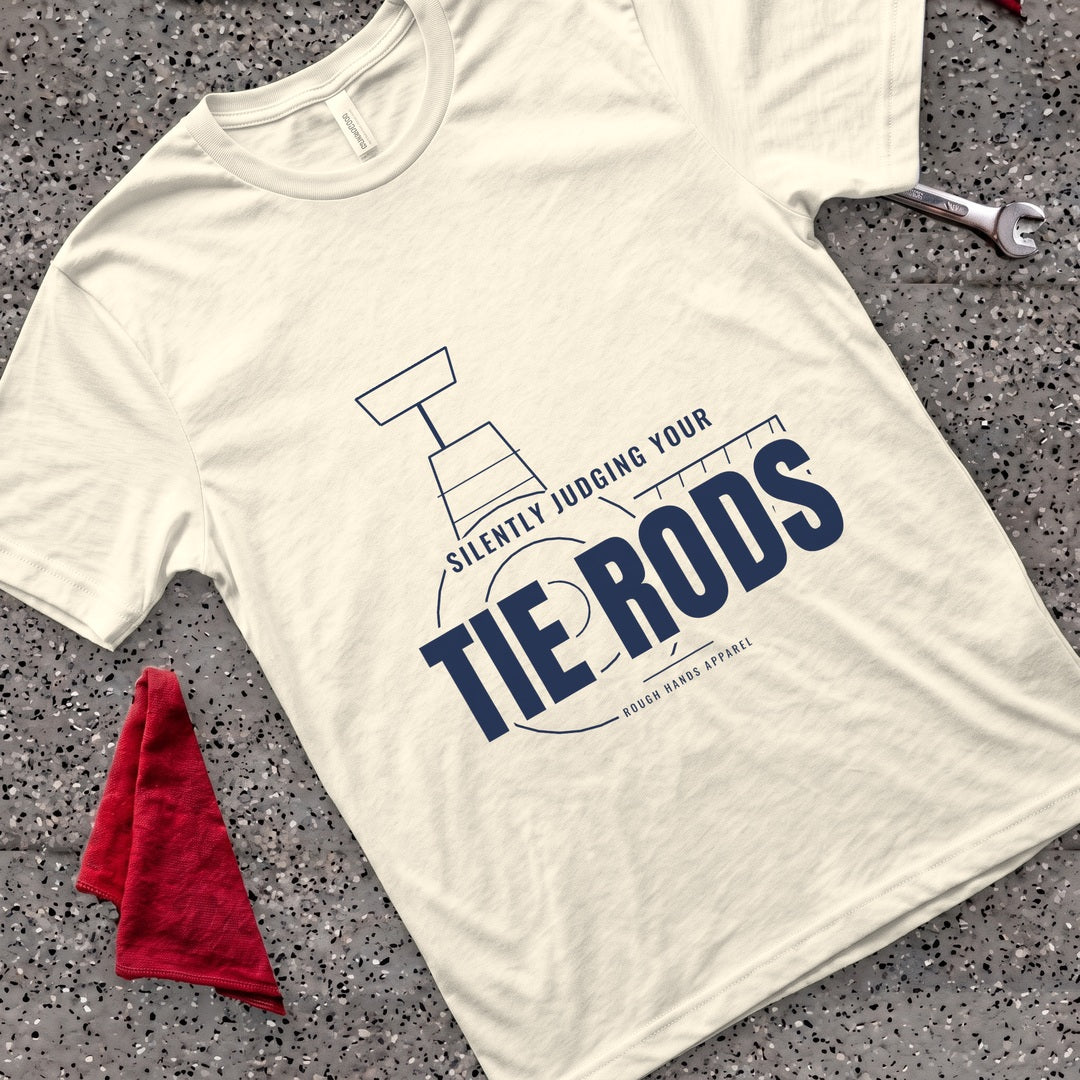 Judging Tie Rods T-Shirt - Natural