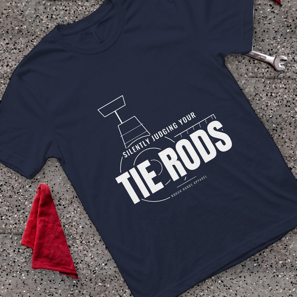 Judging Tie Rods T-Shirt - Navy
