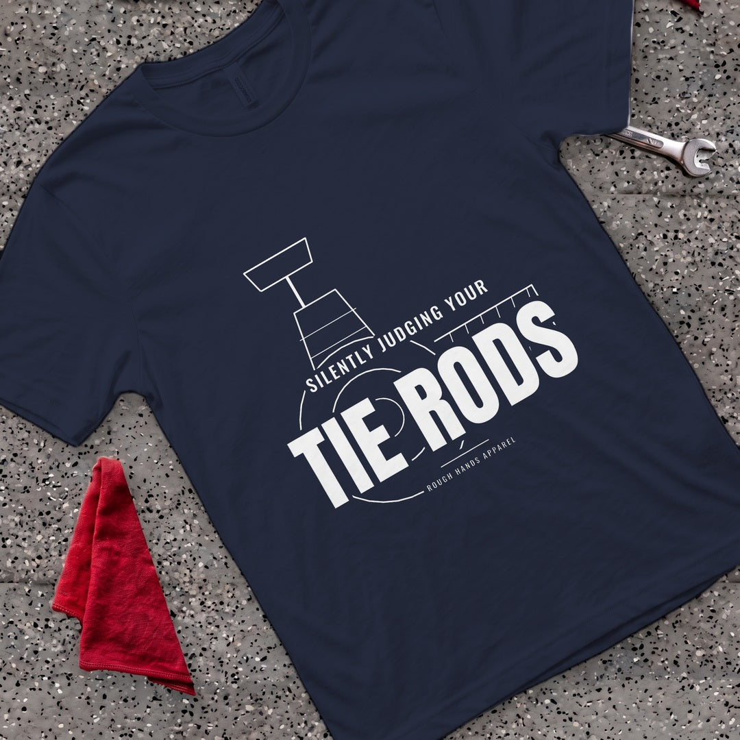 Judging Tie Rods T-Shirt - Navy