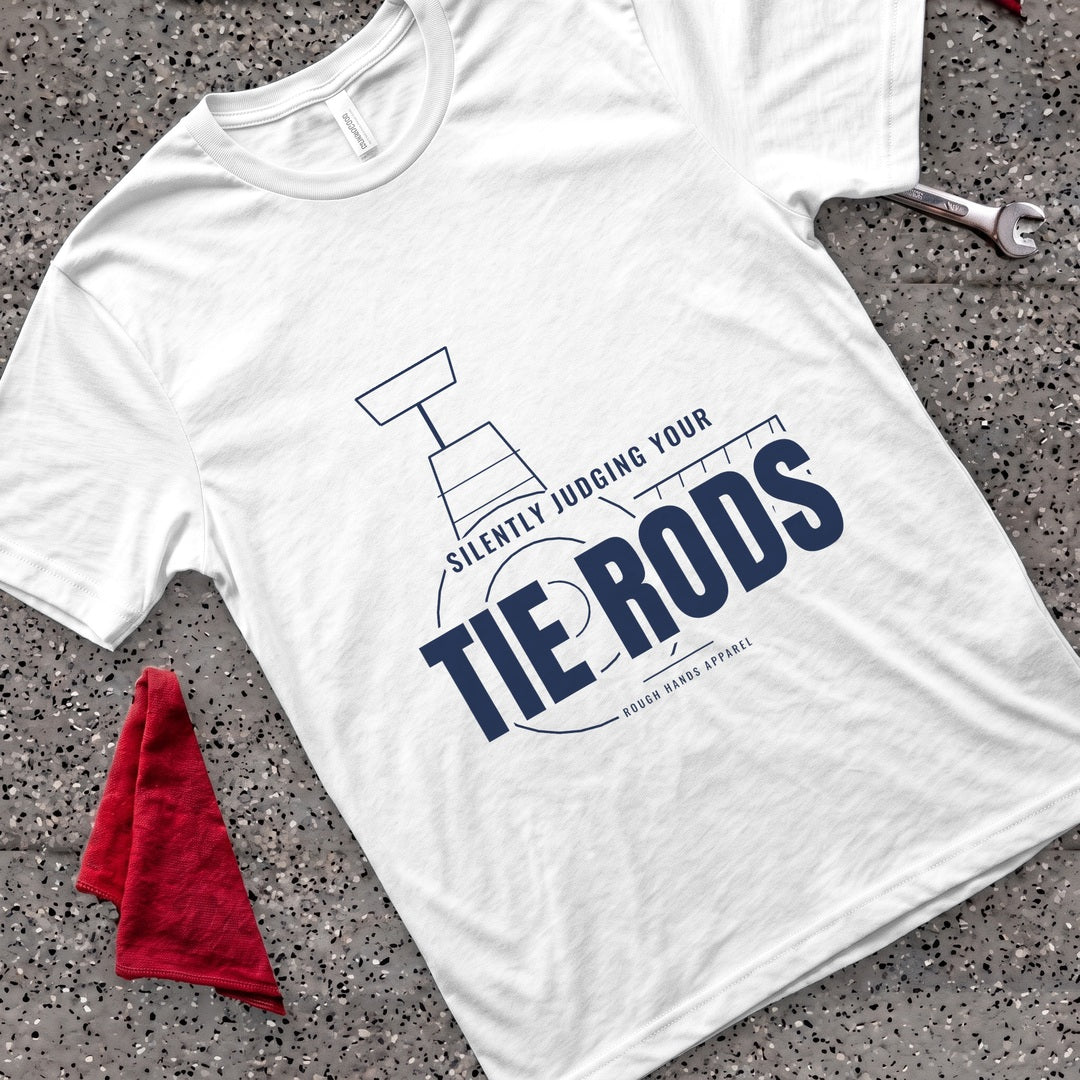 Judging Tie Rods T-Shirt - White