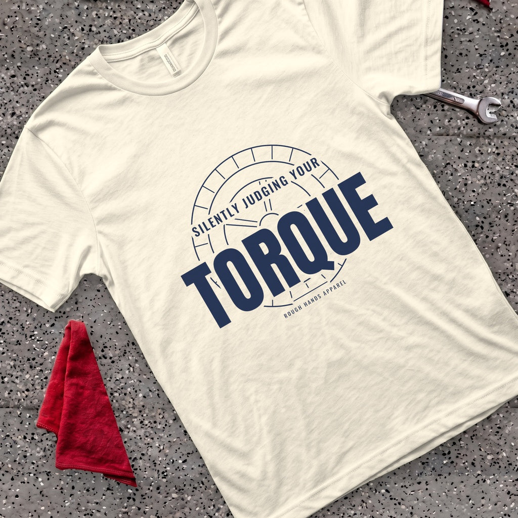 Silently Judging Torque T-Shirt - Natural