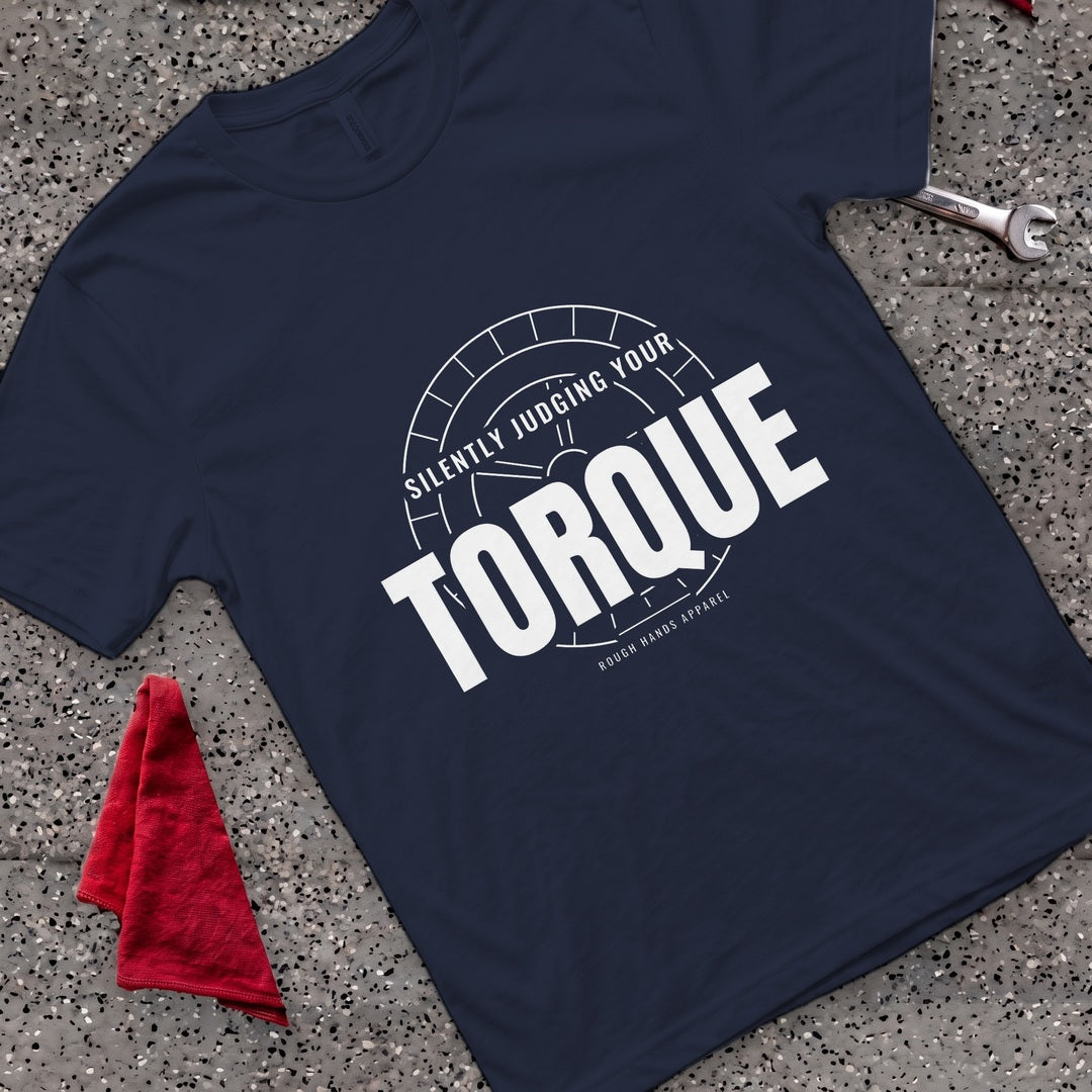 Silently Judging Torque T-Shirt - Navy