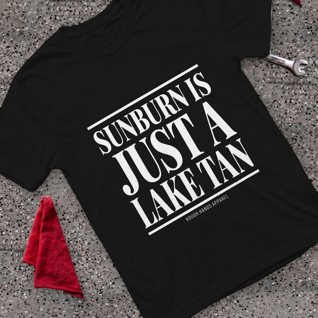 Lake Tan T-Shirt - Black