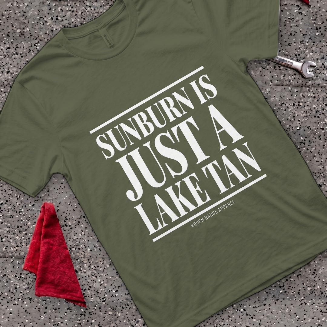 Lake Tan T-Shirt - Military Green