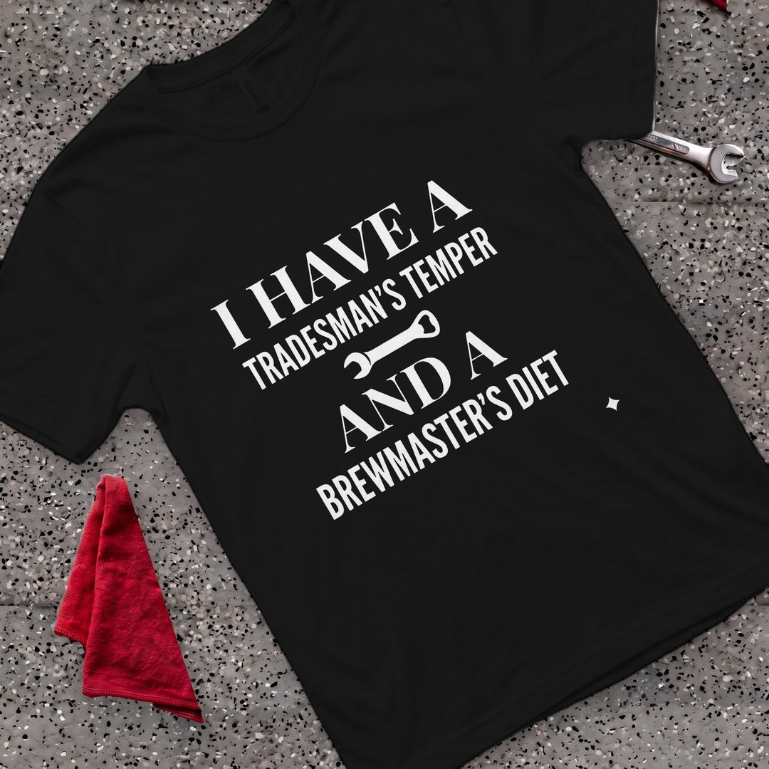 Temper & Diet T-Shirt - Black