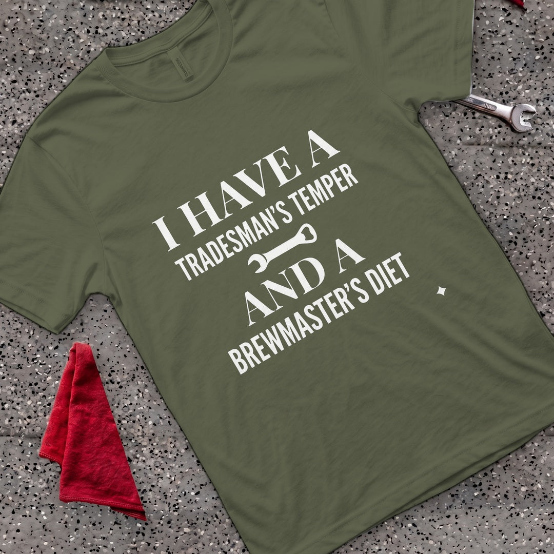 Temper & Diet T-Shirt - Military Green
