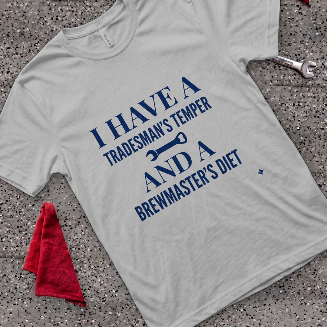 Temper & Diet T-Shirt - Sport Grey