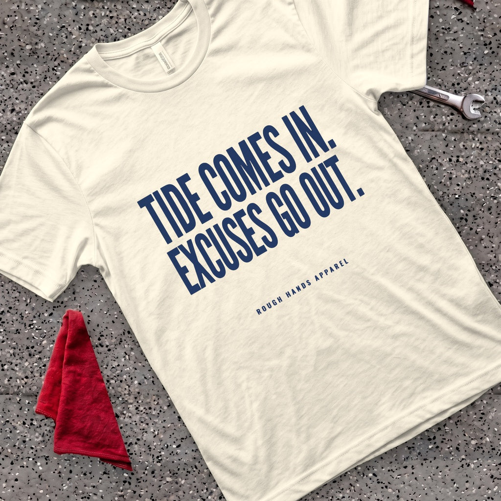 Tide & Excuses T-Shirt - Natural