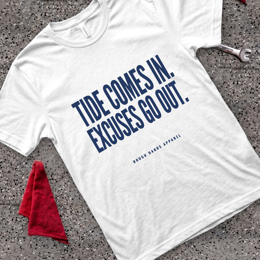 Tide & Excuses T-Shirt - White