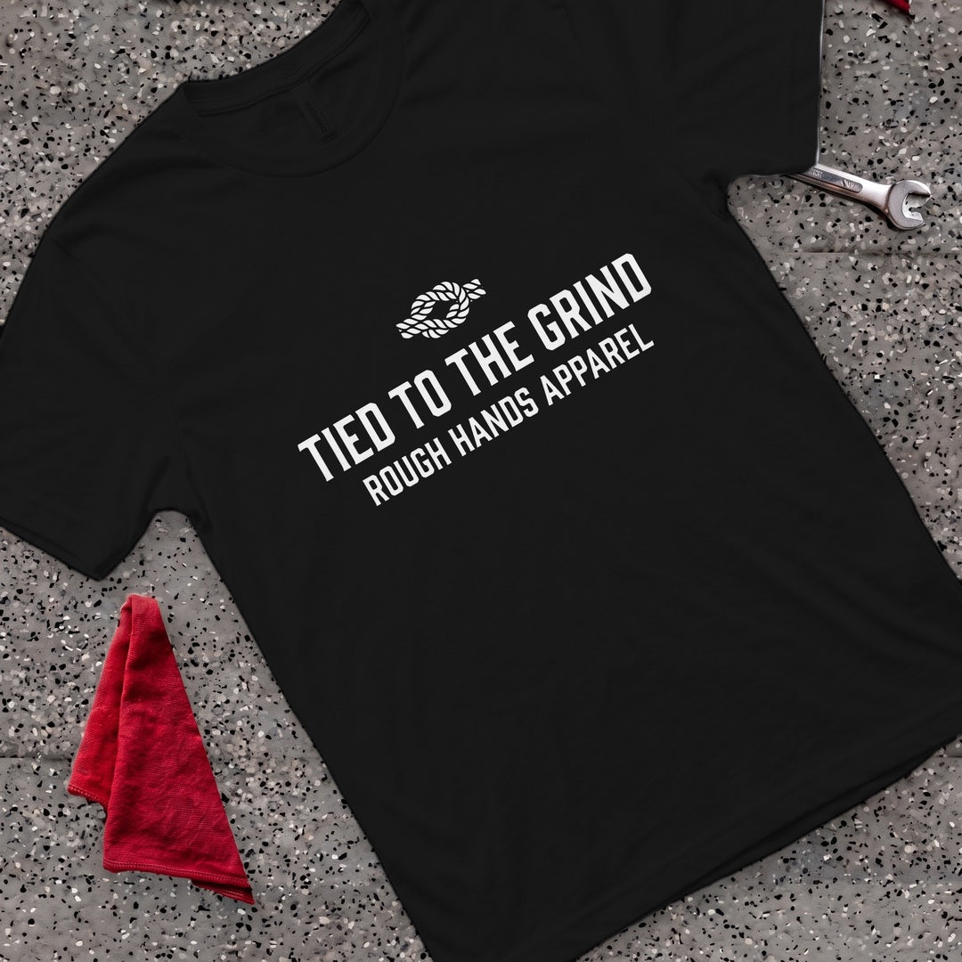 Tied To Grind T-Shirt - Black