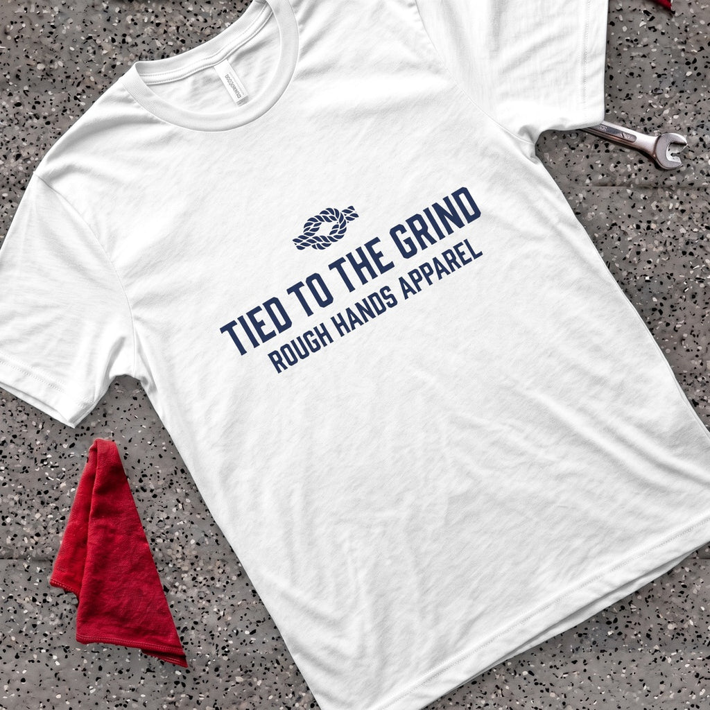 Tied To Grind T-Shirt - White