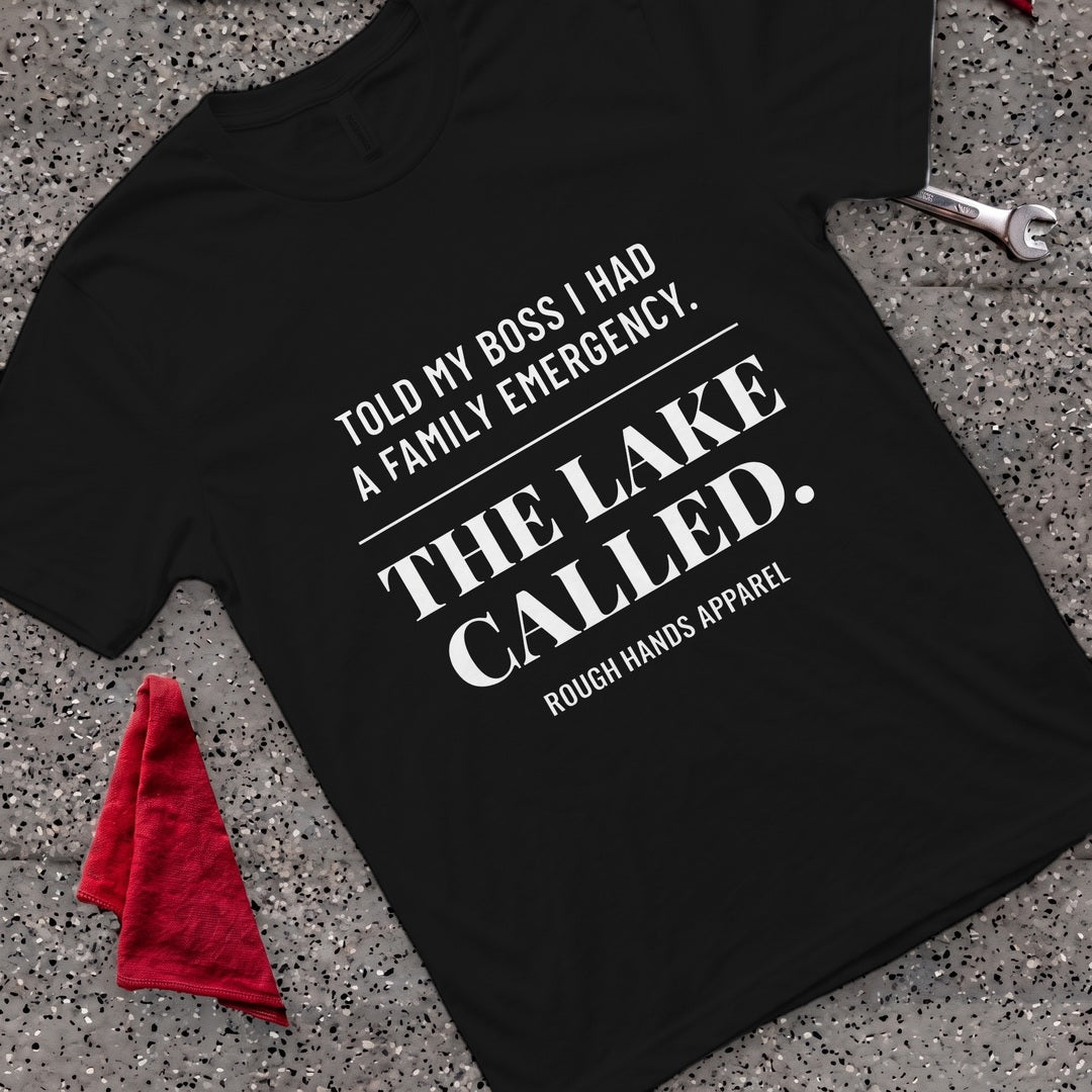 The Lake Called T-Shirt - Black