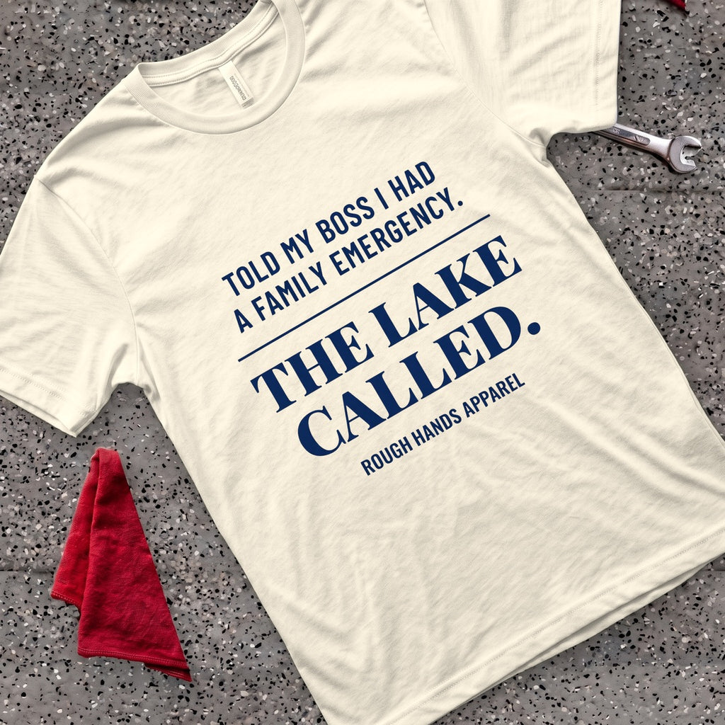 The Lake Called T-Shirt - Natural