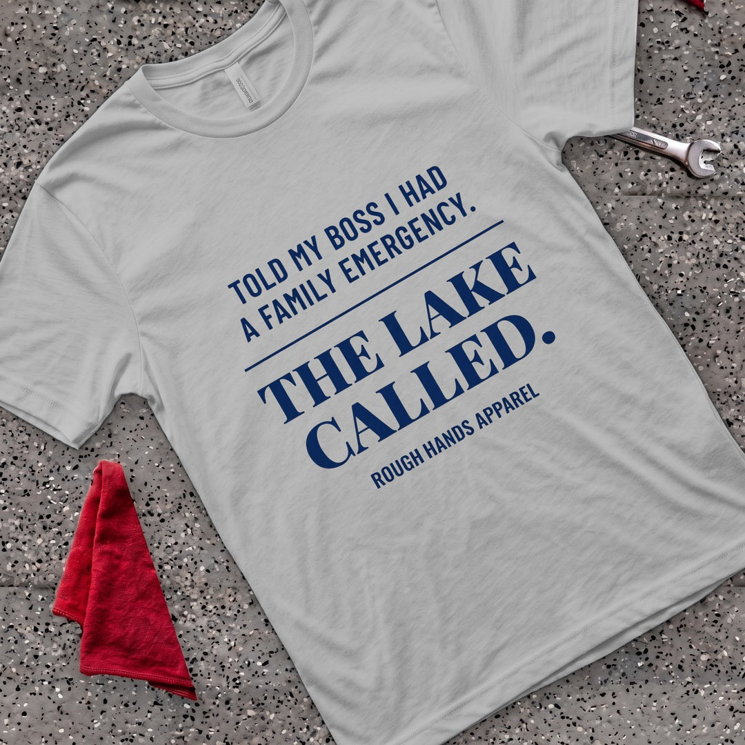 The Lake Called T-Shirt - Sport Grey