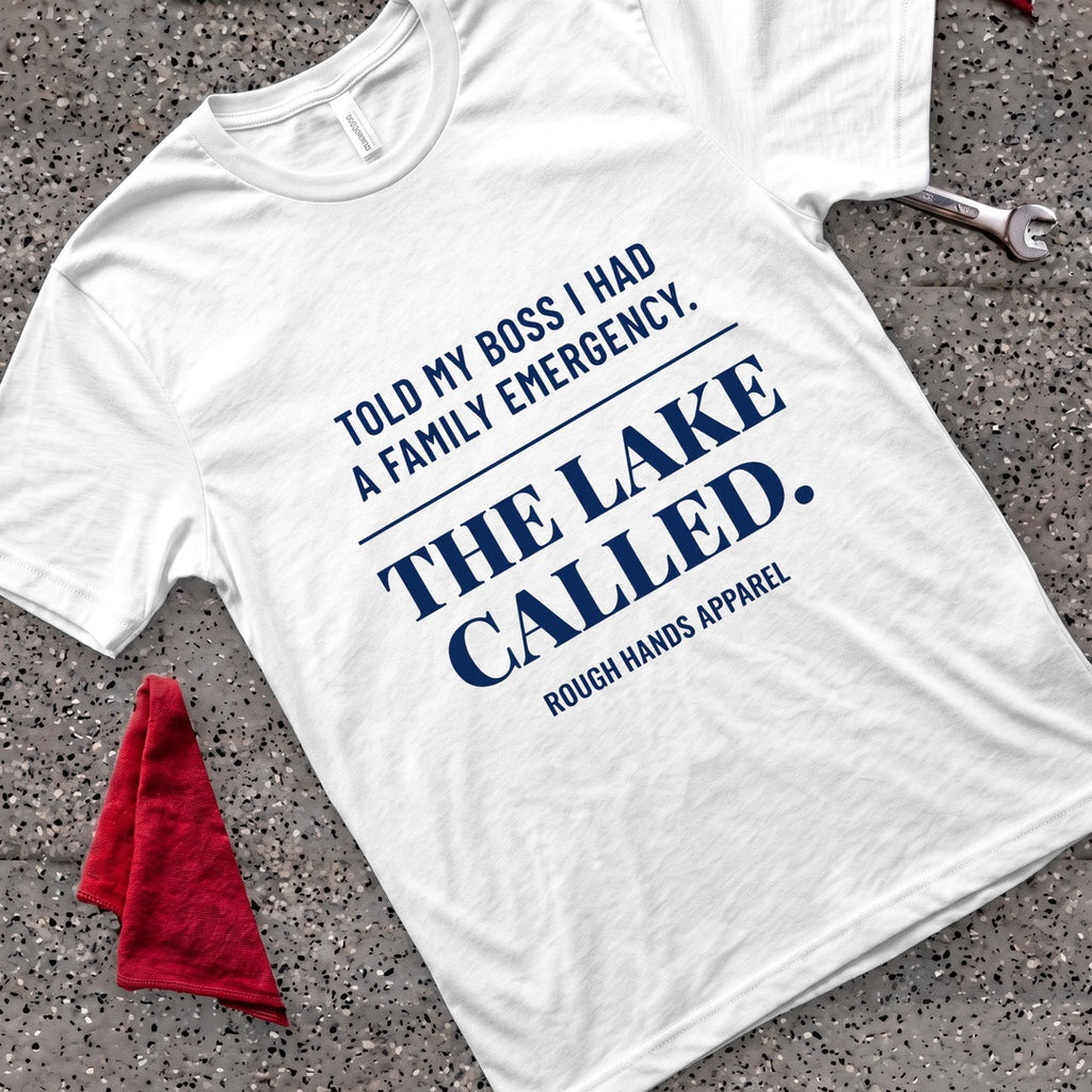 The Lake Called T-Shirt - White