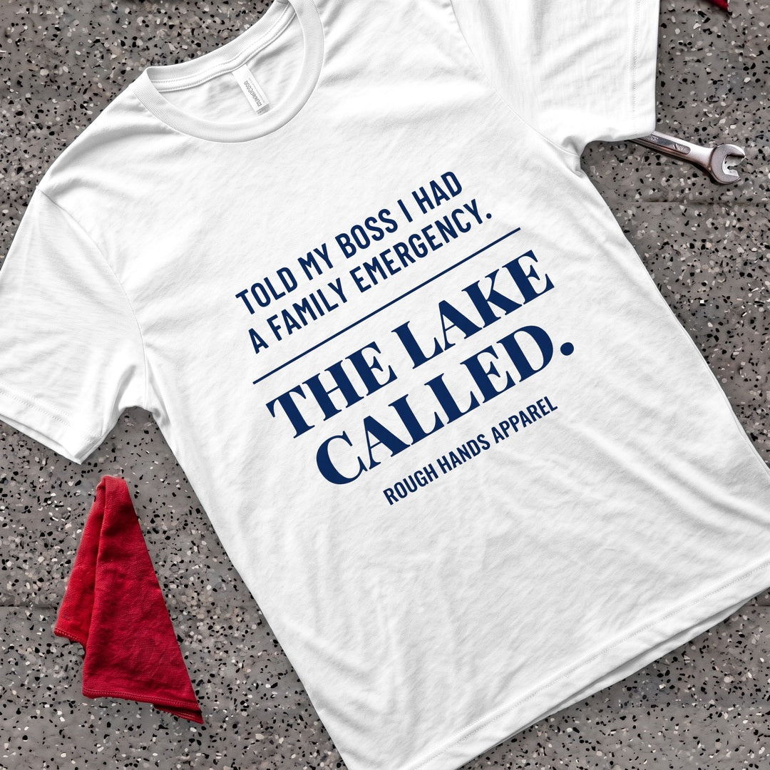 The Lake Called T-Shirt - White