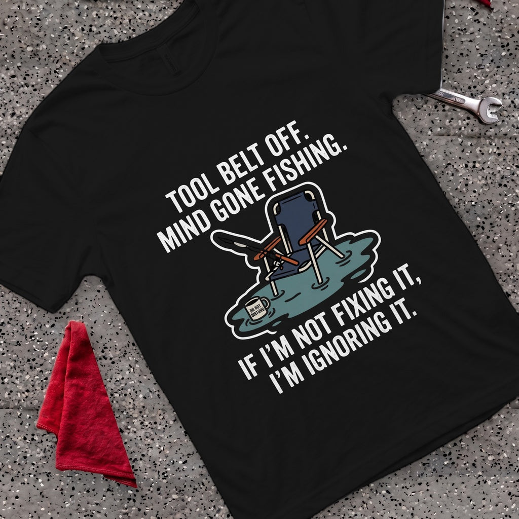 Tool Belt Off T-Shirt - Black