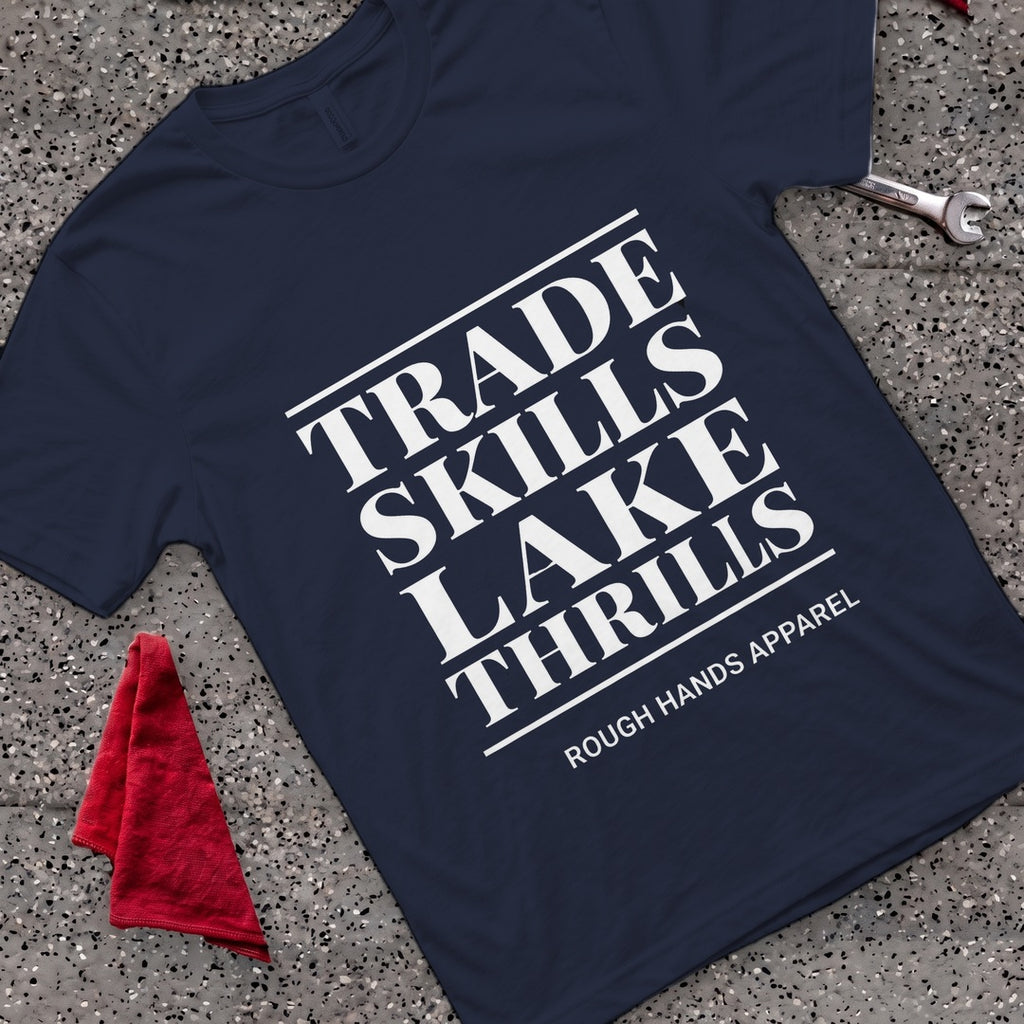 Lake Thrills T-Shirt - Navy