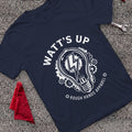 Watt's Up T-Shirt - Navy